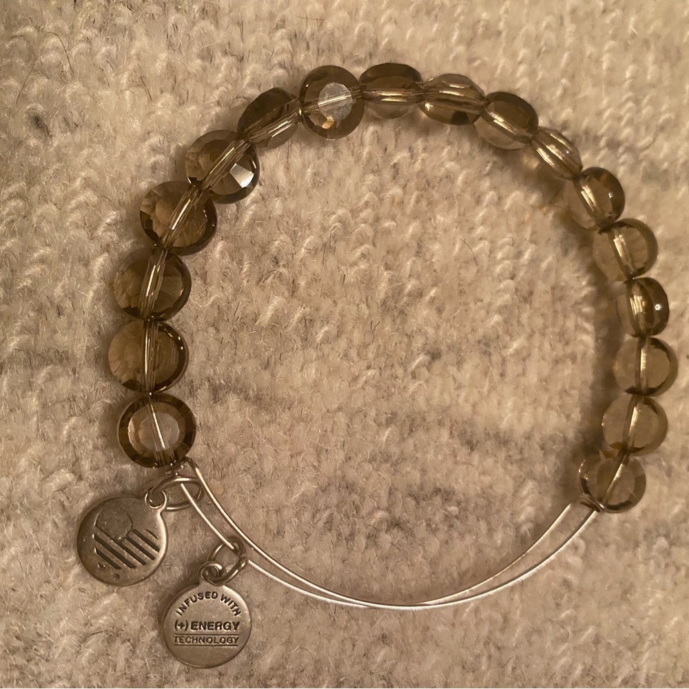Smoky Quartz Beaded Bracelet